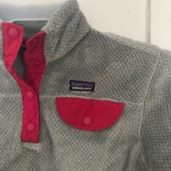 Girls Patagonia Re-Tool Snap T Pullover XL - Picture 3 of 7